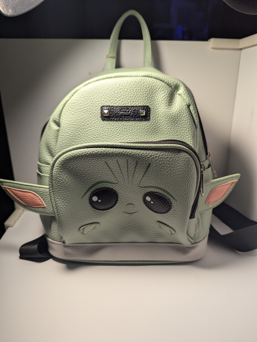 Star Wars Grogu Faux-Leather Mini Backpack